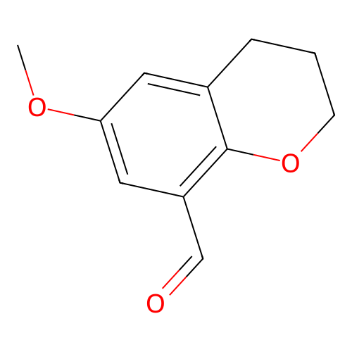 6-Methoxy-8-chromanecarbaldehyde structure
