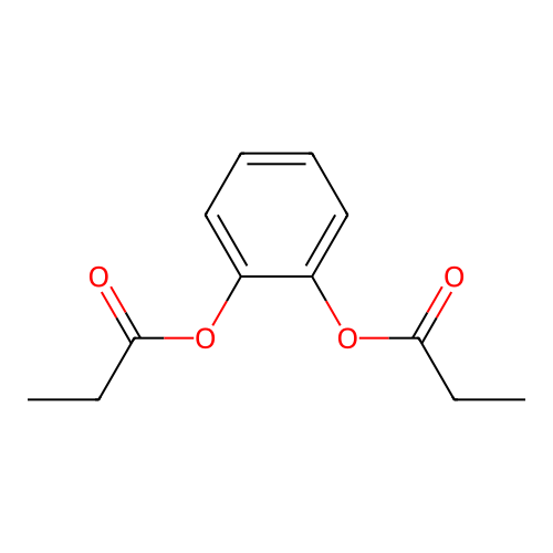1,2-Phenylene diisopropanoate structure