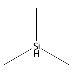 三甲基硅烷 structure