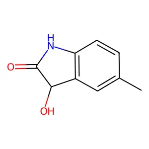 2H-Indol-2-one, 1,3-dihydro-3-hydroxy-5-methyl- structure