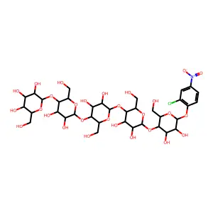 2-Chloro-4-nitrophenyl-maltopentaoside structure
