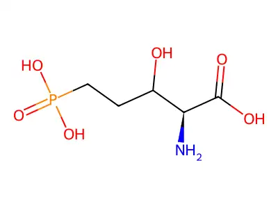 3-Hydroxy-5-phosphononorvaline structure