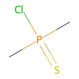 Dimethylthiophosphinic chloride structure