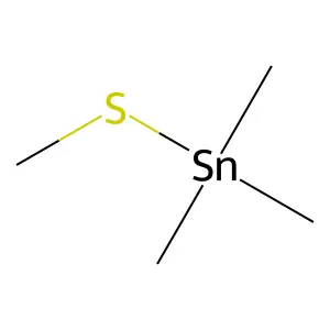 Stannane, trimethyl(methylthio)- structure