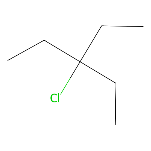 3-Chloro-3-Ethylpentane structure