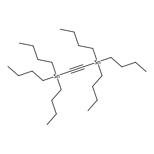 Bis(tributylstannyl)acetylene structure
