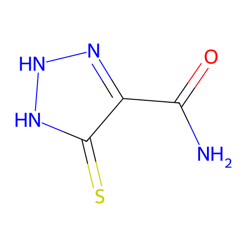 5-Mercapto-1H-1,2,3-triazole-4-carboxamide structure