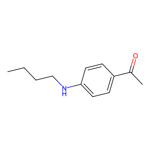 Ethanone, 1-[4-(butylamino)phenyl]- structure