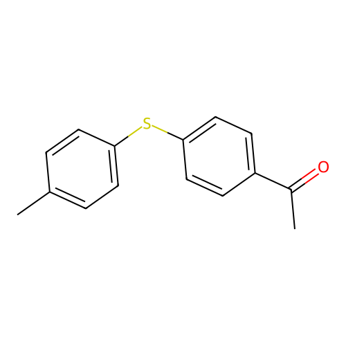 1-(4-((4-Methylphenyl)thio)phenyl)ethanone structure