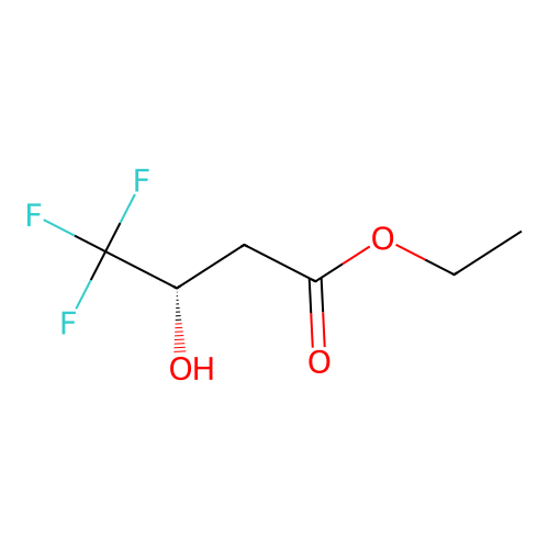 (S)-Ethyl 3-Hydroxy-4,4,4-Trifluorobutyrate structure