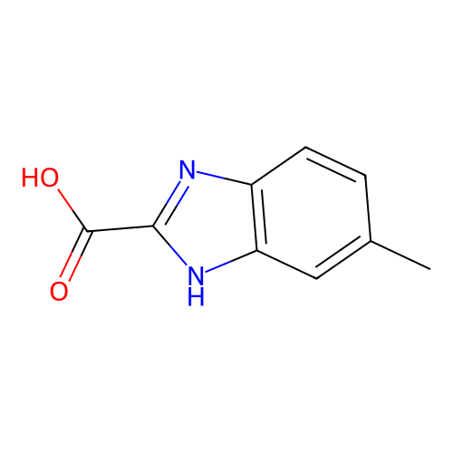 6-methyl-1H-benzimidazole-2-carboxylic acid structure