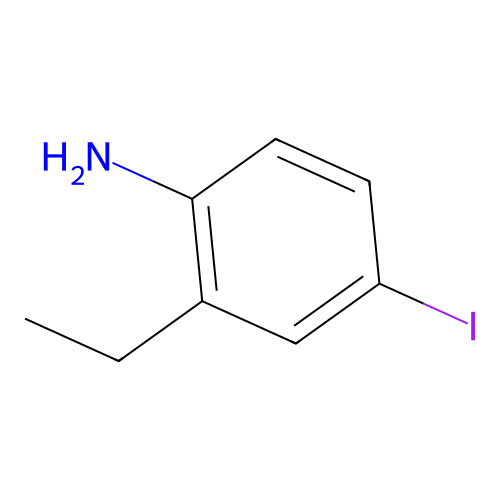2-Ethyl-4-iodoaniline structure