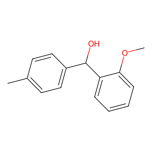 2-Methoxy-alpha-(4-methylphenyl)benZenemethanol structure