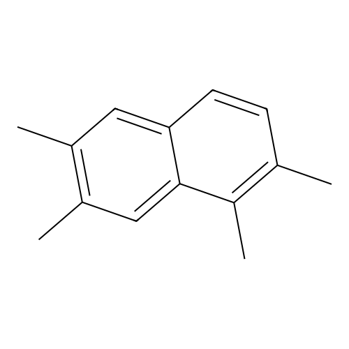 Naphthalene, 1,2,6,7-tetramethyl- structure