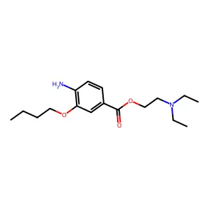 羟丁丙卡因 structure