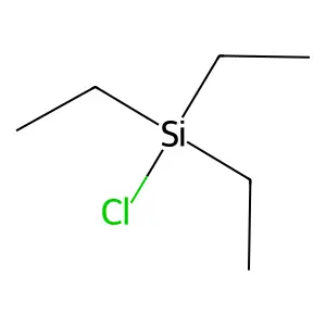Chlorotriethylsilane structure
