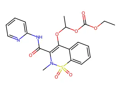 氨吡罗昔康 structure