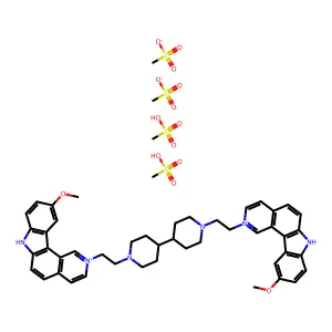 Ditercalinium mesylate structure