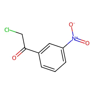 2-Chloro-1-(3-nitrophenyl)ethanone structure