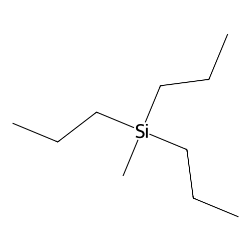 Methyl(tripropyl)silane structure