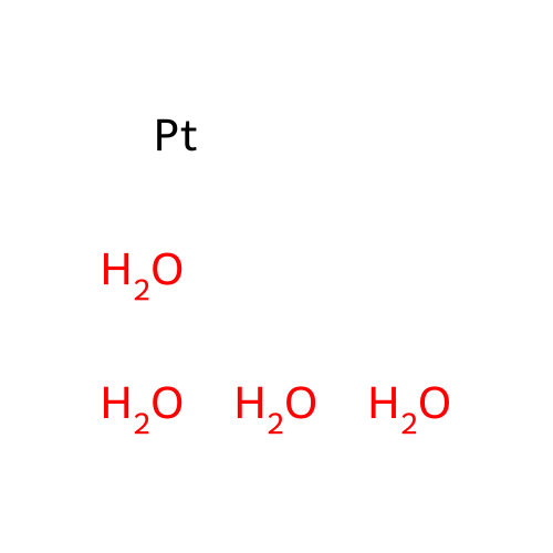 Platinum;tetrahydrate structure