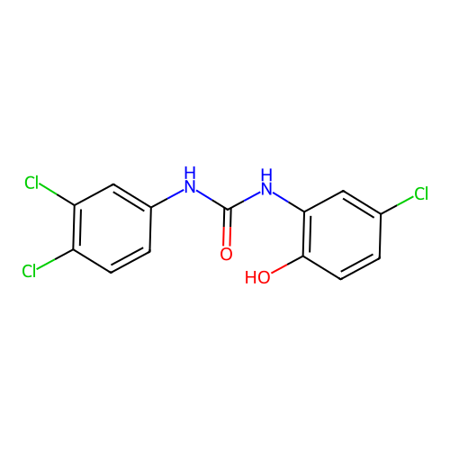 1-(5-Chloro-2-hydroxyphenyl)-3-(3,4-dichlorophenyl)urea structure
