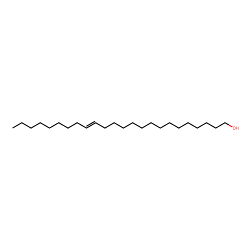 15-Tetracosen-1-ol structure