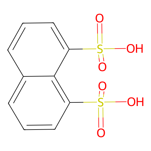 Naphthalene-1,8-disulfonic Acid structure