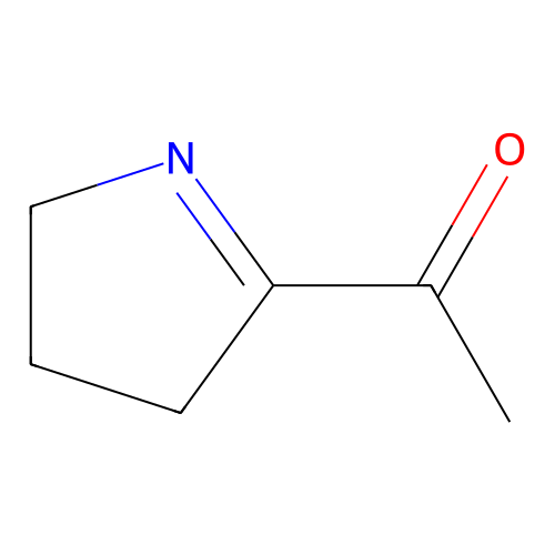 2-乙酰基吡咯啉 structure