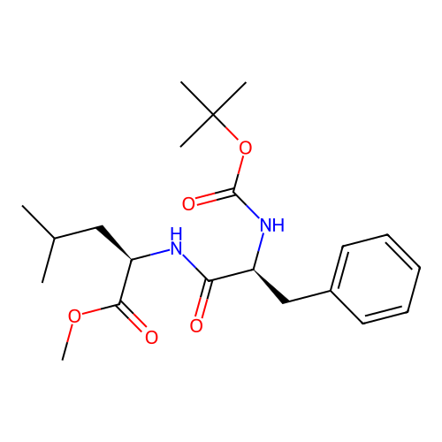 (R)-methyl 2-((S)-2-((tert-butoxycarbonyl)amino)-3-phenylpropanamido)-4-methylpentanoate structure