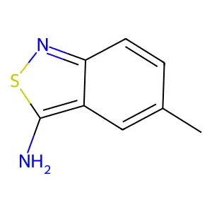 5-甲基-2,1-苯并异噻唑-3-胺 structure