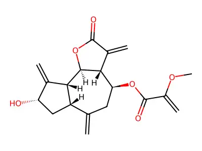 4'-Nor-2'-methoxycynaropicrin structure