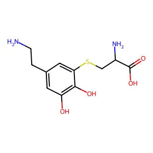 5-S-半胱氨酰多巴胺 structure