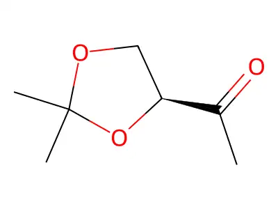 Ethanone, 1-(2,2-dimethyl-1,3-dioxolan-4-yl)-, (S)- structure