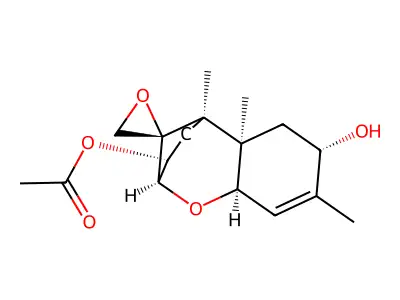 8-Hydroxy-12,13-epoxytrichothec-9-en-3-yl acetate structure