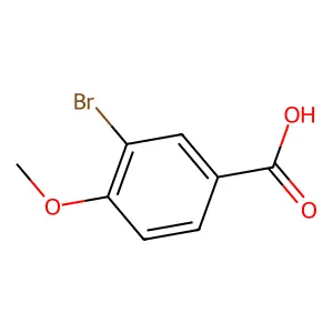 3-Bromo-4-methoxybenzoic acid structure