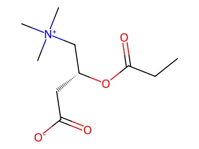 (-)-Propionylcarnitine structure
