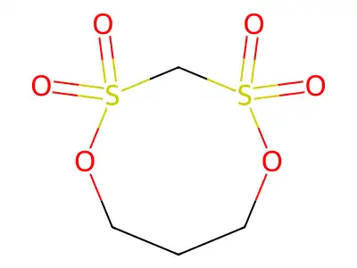 1,5,2,4-Dioxadithiocane, 2,2,4,4-tetraoxide structure