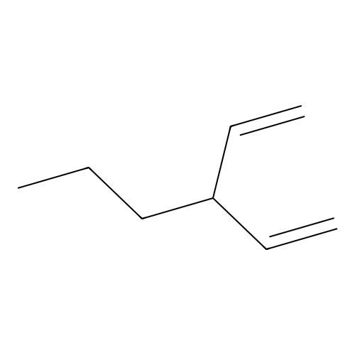 1,4-Pentadiene, 3-propyl- structure