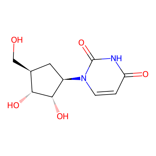 Cyclopentyluracil structure