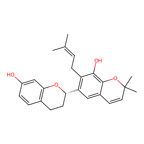 Kazinol B structure