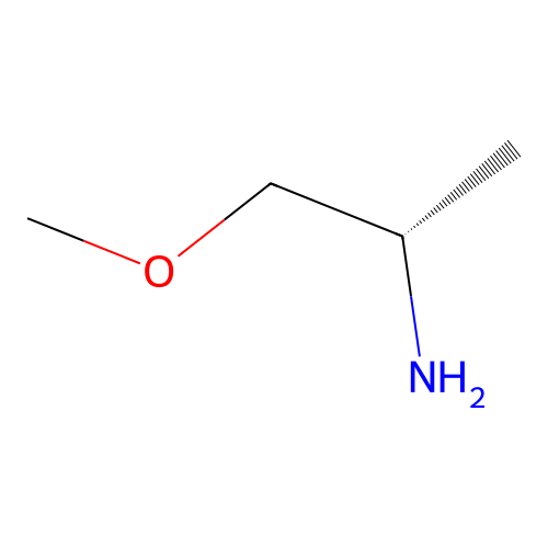 2-Propanamine, 1-methoxy-, (2S)- structure