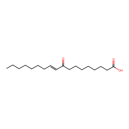 (E)-9-oxooctadec-10-enoic Acid structure