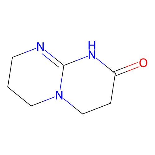 1,3,4,6,7,8-hexahydro-2H-pyrimido[1,2-a]pyrimidin-2-one structure