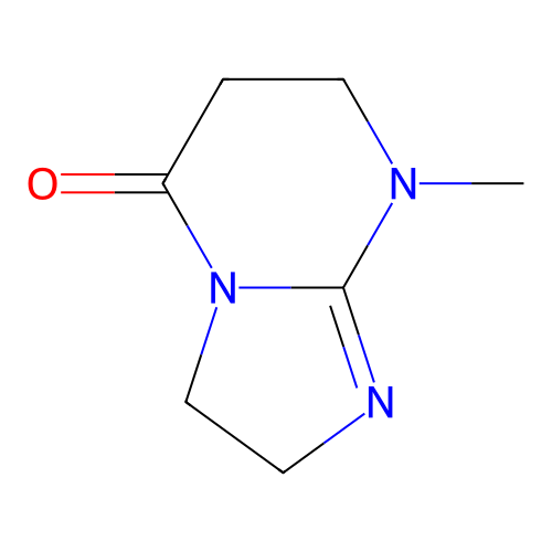 8-Methyl-2,3,6,7-tetrahydroimidazo[1,2-a]pyrimidin-5-one structure