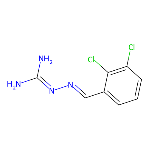 3-((2,3-Dichlorophenyl)methylene)carbazamidine structure