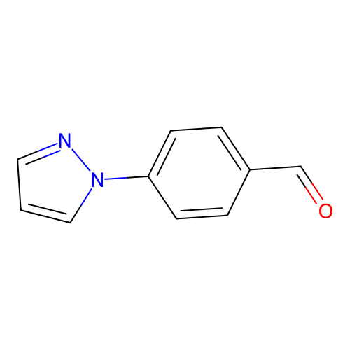 4-(1H-Pyrazol-1-yl)benzaldehyde structure