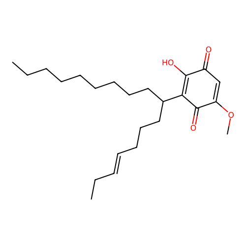 Hydroxydietrichequinone structure