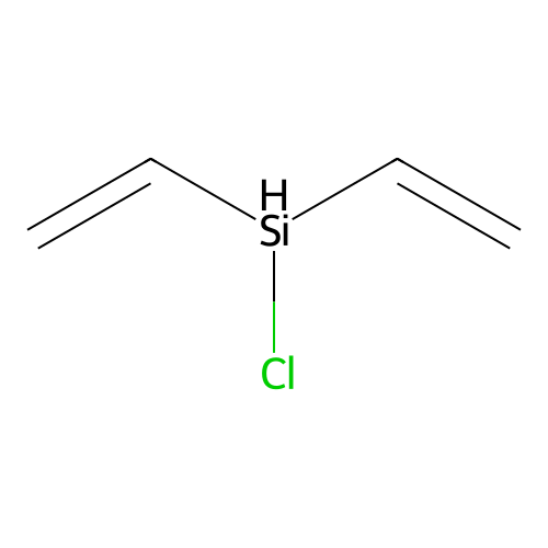 Chloro-bis(ethenyl)silane structure