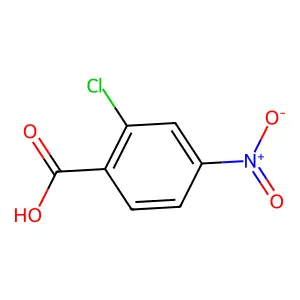 2-氯-4-硝基苯甲酸 structure